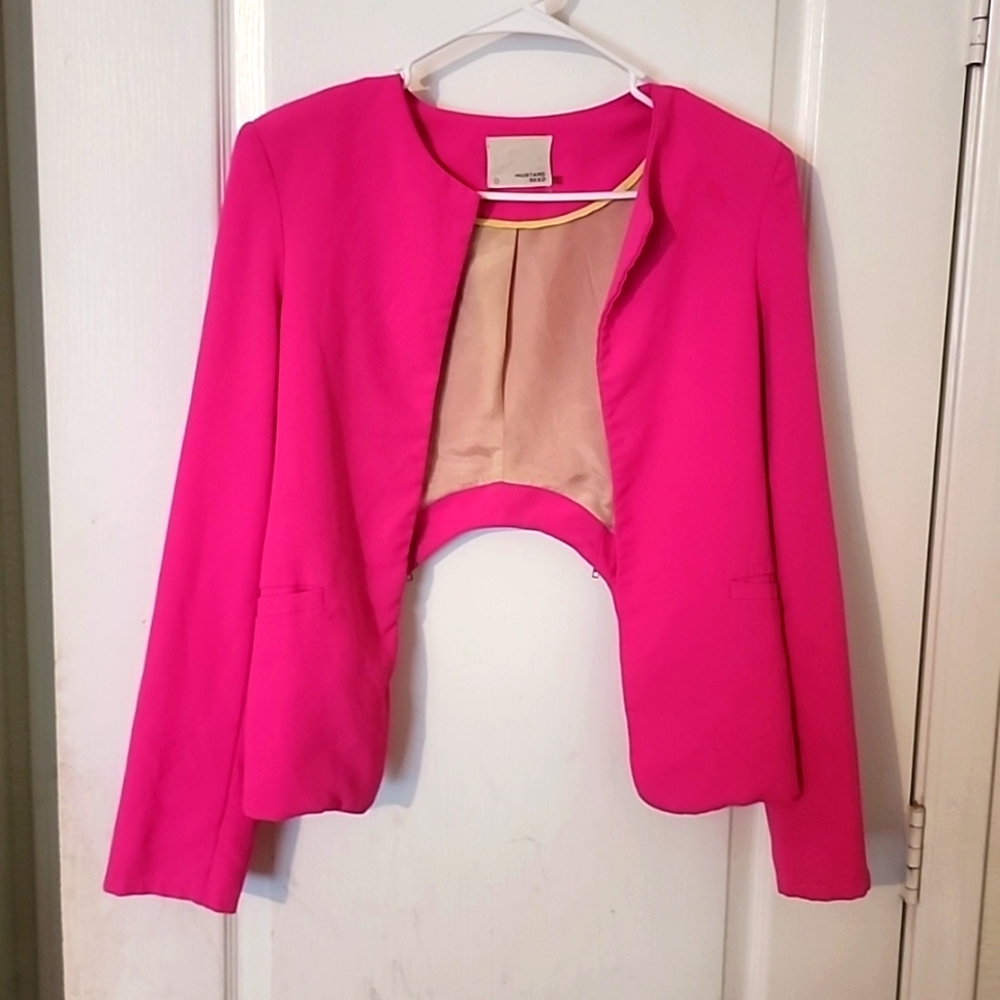 Hot Pink Blazer